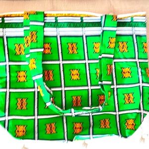 African Print Tote bag